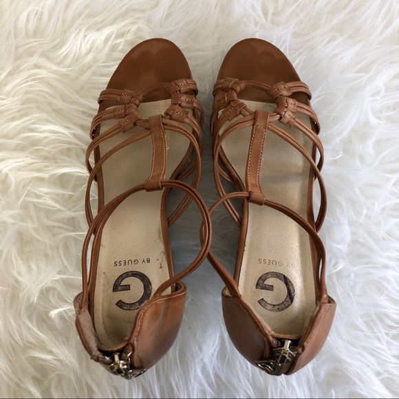 G by Guess, Divinci Platform Wedge Sandal - Picture 4 of 8